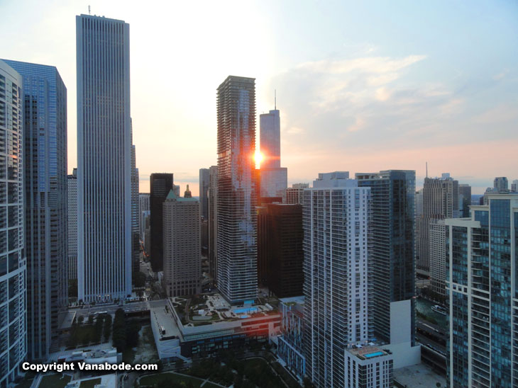 Chicago Architecture and Outdoors green spaces and skyscrapers