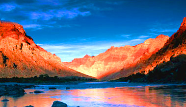 colorado river outside vegas on a tour