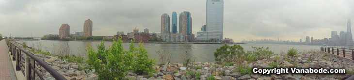 manhattan views from liberty state park