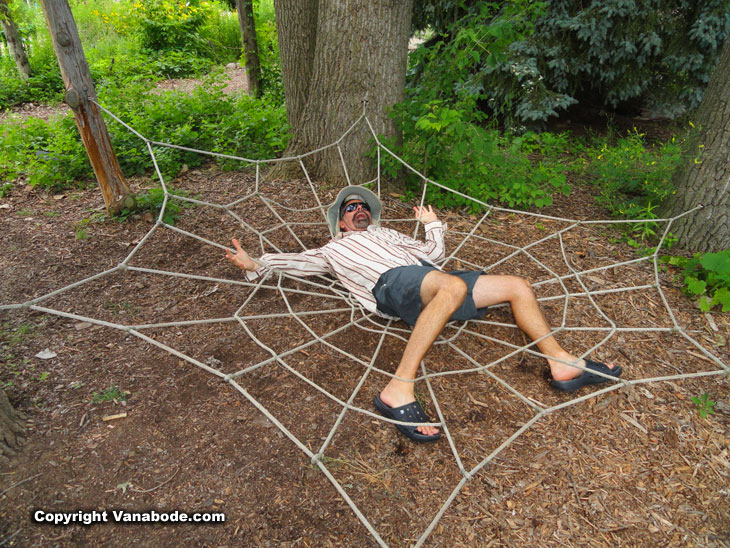 childrens play place in  matthaei botanical