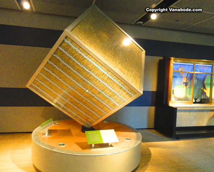 Money Museum cube of millions of dollars