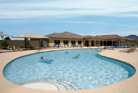 Mountain Falls Pahrump Nevada pool picture
