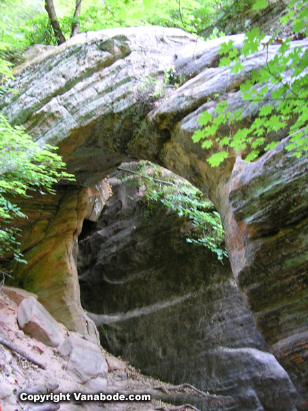 zion hidden canyon natural arch picture